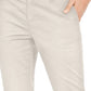 Style & Co Women's Cotton Bootcut Chino Pants Beige Size 18
