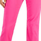 Charter Club Women's Tummy Control Bristol Capri Jeans Pink Size 10