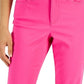 Charter Club Women's Tummy Control Bristol Capri Jeans Pink Size 4