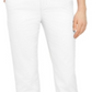 Style & Co Women's Straight Leg Chino Pants White Size 4