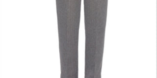 Alfred Dunner Women's Sapphire Skies Stripe Pants Gray Size 16 Petite