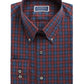 Club Room Men's Regular Fit Cotton Dress Shirt Red Size 18X34-35