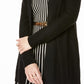 Charter Club Women's Nicki Cashmere Open Front Cardigan Regular Black Size X-Small