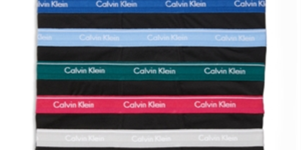 Calvin Klein Men's 6 Pack Assorted Brief Underwear Silver Size X-Large