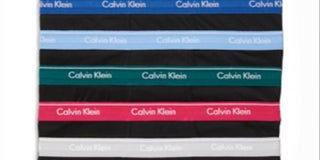 Calvin Klein Men's 6 Pack Assorted Brief Underwear Silver Size X-Large