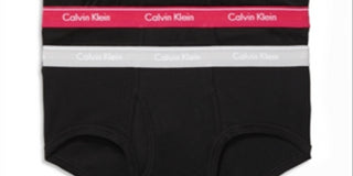 Calvin Klein Men's 6 Pack Assorted Brief Underwear Silver Size X-Large