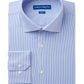Vince Camuto Men's Button Down Stripe Dress Shirt Blue Size 14