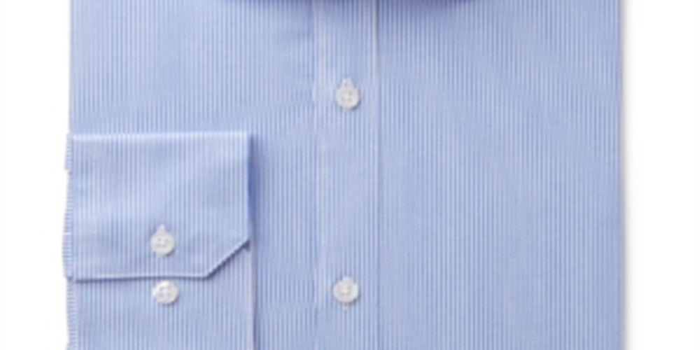 Vince Camuto Men's Button Down Stripe Dress Shirt Blue Size 14