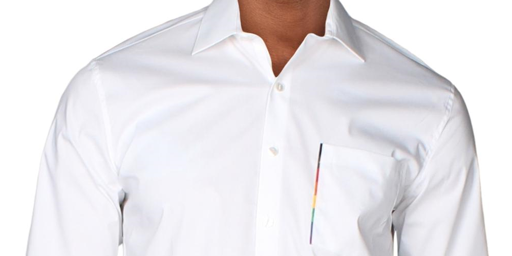 Kenneth Cole Reaction Men's Slim Fit Long Sleeve Button Down Shirt White Size X-Large