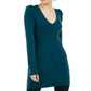 INC International Concepts Women's Puff Sleeve Sweater Tunic Green Size XX-Large