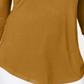 JM Collection Women's Cold Shoulder Top Yellow Size Small