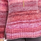 Style & Co Women's Crewneck Chenille Sweater Pink Size Petite L