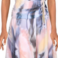 Bar III Women's Printed Ruched Waist Mini Dress Pink Size 0