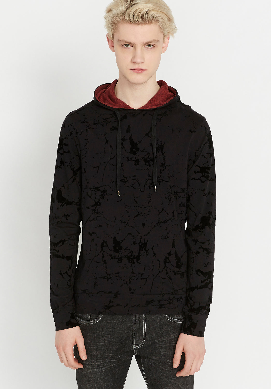 BuffaloDavid Bitton Men's Kily Tee Black Size Large