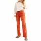 Free People Women's Lace up Boot Cut Jeans Orange Size 27