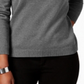 Karen Scott Women's Hardware V Neck Cotton Sweater Charcoal Size X-Small