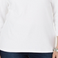 Karen Scott Women's Three Quarter Sleeve Top White Size Large