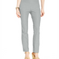 Charter Club Women's Cambridge Tummy Control Slim Leg Pants Gray Size 4 P