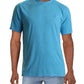 Attack Life Men's Crew Neck Performance Logo T-Shirt Blue Size Medium