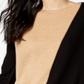 INC International Concepts Women's Color Block Long Sleeve Jewel Neck Sweater Brown Size Petite Large