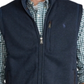 Ralph Lauren Men's Fleece Mock Neck Vest Blue Size S