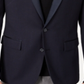 Ryan Seacrest Distinction Men's Modern Grid Pattern Dinner Jacket Blue Size 42
