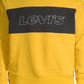 Levi's Men's Logo Crew Neck Sweatshirt Yellow Size XX-Large