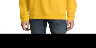 Levi's Men's Logo Crew Neck Sweatshirt Yellow Size XX-Large