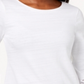 Charter Club Women's Cotton Lace Trim Top White Size X-Large