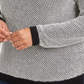 Charter Club Women's Plus Metallic Ribbed Trim Sweater Black Size 0X