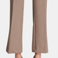 Calvin Klein Women's Zippered Pocketed Wear to Work Straight Leg Pants Brown Size 8 Petite