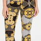 Thalia Sodi Women's Solid Color Pull on Leggings Navy Combo Size Small
