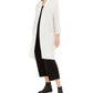 Eileen Fisher Women's Heather Long Sleeve Open Cardigan Blouse Formal Sweater Beige Size Petite Medium