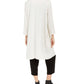 Eileen Fisher Women's Heather Long Sleeve Open Cardigan Blouse Formal Sweater Beige Size Petite Medium