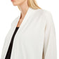 Eileen Fisher Women's Solid Cardigan Sweater Bone Size Petite Small