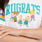 Freeze 24-7 Junior's Rugrats Graphic T-Shirt White Size Small