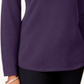Karen Scott Women's Curved Hem Pullover Sweater Purple Size Petite Small