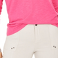 Style & Co Women's Long Sleeve Crewneck Top Pink Size Small
