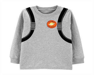 Carter's Toddler Boy's Jet Pack Print Cotton T-Shirt Gray Size 5T