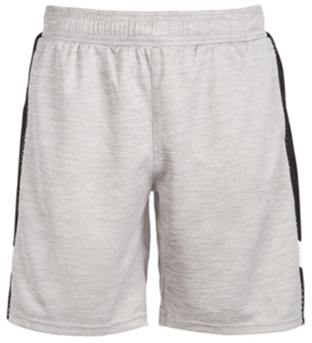 Ideology Big Boy's Mesh Inset Shorts Gray Size Medium