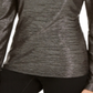 INC International Concepts Women's Solid Shiny Long Sleeve Crew Neck T-Shirt Party Top Black Size Medium