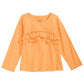 First Impressions Toddler Girls Cotton Ruffled T-Shirt Yellow Size 3T REG