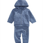 First Impressions Baby Boy's 2 Pc Star Hoodie & Jogger Pants Set Blue Size 3-6MOS