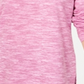 Karen Scott Women's Sport Space Dyed Cowlneck Top Pink Size X-Small