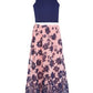 MY Michelle Women's 2pc Ao Floral Skirt Blue Size 16
