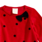 First Impressions Toddler Girls Dot-Print Velour Top  Red Size 4T REG