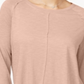 Style & Co Women's Cotton High Low Top Pink Size X-Small