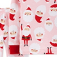 Carter's Baby Girl's 2 Pc Cotton Santa Pajamas Set Pink Size 12MOS