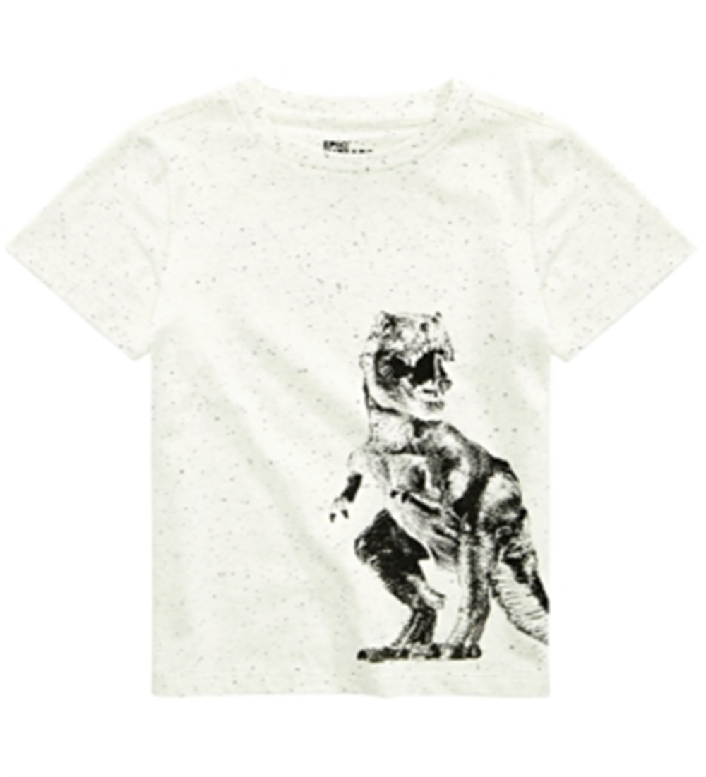 Epic Threads Little Boy's Big Dino T-Shirt Stone Size 6