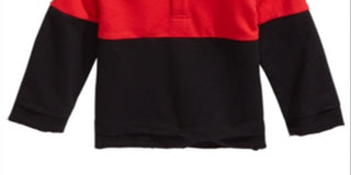 First Impressions Baby Boy's Colorblocked Collared Shirt Red Size 6-9MOS